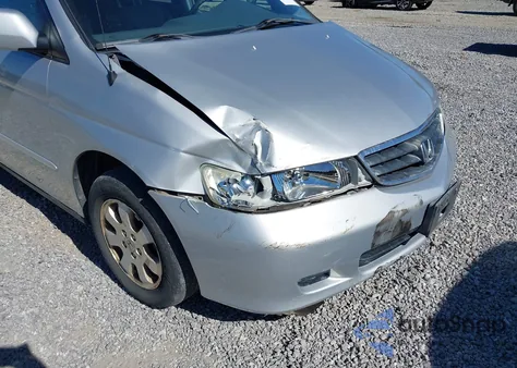 2002 Honda Odyssey Ex-L from USA, damaged, VIN 2HKRL18962H570131